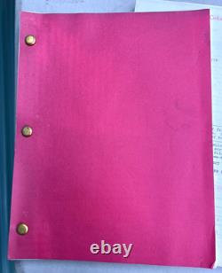 1992 Reality Bites Helen Childress Original Movie Script & Columbia Notes Jersey