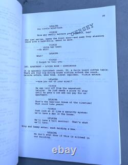 1992 Reality Bites Helen Childress Original Movie Script & Columbia Notes Jersey