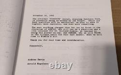 1992 THE FUGITIVE Script Screenplay Twohy Fifth Draft Harrison Ford Movie Film