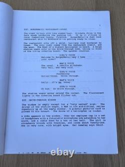 1993 Home Fries Vince Gilligan 1998 Movie Original Script Drew Barrymore Wilson