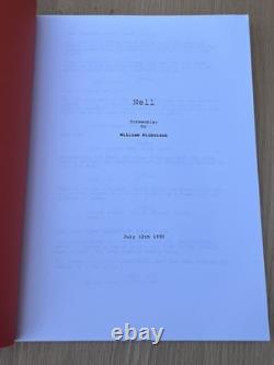 1993 Nell William Nicholson Original 1994 Movie Script Screenplay Jodie Foster