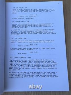 1993 Nell William Nicholson Original 1994 Movie Script Screenplay Jodie Foster