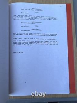 1993 Nell William Nicholson Original 1994 Movie Script Screenplay Jodie Foster