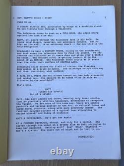 1993 Nell William Nicholson Original 1994 Movie Script Screenplay Jodie Foster