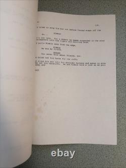 1993 THE FUGITIVE Script Screenplay Revised Draft Harrison Ford Movie Film