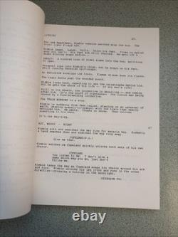 1993 THE FUGITIVE Script Screenplay Revised Draft Harrison Ford Movie Film