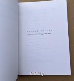 1994 Bottle Rocket Wes Anderson Owen Wilson Original Movie Script Shooting Draft