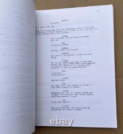 1994 Bottle Rocket Wes Anderson Owen Wilson Original Movie Script Shooting Draft