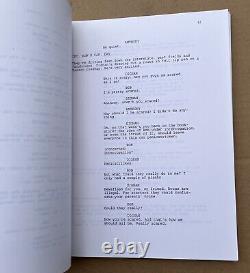 1994 Bottle Rocket Wes Anderson Owen Wilson Original Movie Script Shooting Draft