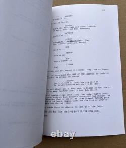 1994 Bottle Rocket Wes Anderson Owen Wilson Original Movie Script Shooting Draft