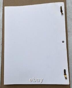 1994 Bottle Rocket Wes Anderson Owen Wilson Original Movie Script Shooting Draft