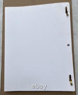 1994 Bottle Rocket Wes Anderson Owen Wilson Original Movie Script Shooting Draft