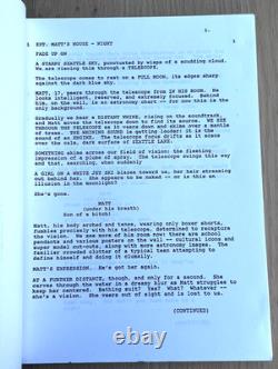 1994 Mad Love Paula Milne Original Movie Script Drew Barrymore Chris O'Donnell