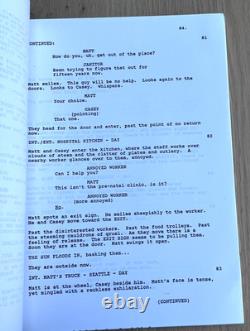 1994 Mad Love Paula Milne Original Movie Script Drew Barrymore Chris O'Donnell