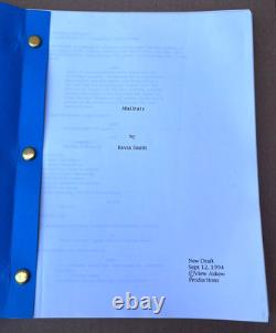 1994 Mallrats Original Movie Draft Script with Handwritten Notes & MCA Letter