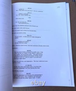 1994 Mallrats Original Movie Draft Script with Handwritten Notes & MCA Letter