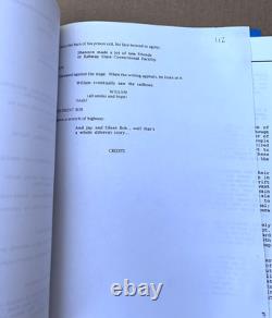 1994 Mallrats Original Movie Draft Script with Handwritten Notes & MCA Letter