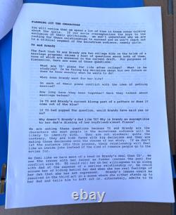 1994 Mallrats Original Movie Draft Script with Handwritten Notes & MCA Letter