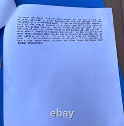 1994 Mallrats Original Movie Draft Script with Handwritten Notes & MCA Letter