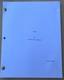 1994 Seven Se7en Andrew Kevin Walker Original Movie 1st Draft Script Brad Pitt