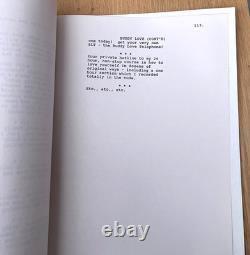 1994 The Nutty Professor Show Original Movie Script Eddie Murphy David Sheffield