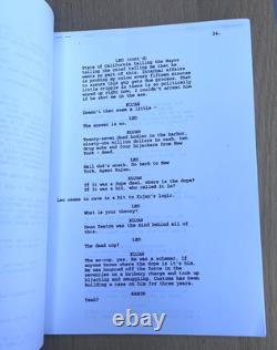 1994 The Usual Suspects Movie Script & Fox Notes Christopher McQuarrie Spacey