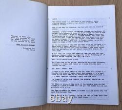 1994 The Usual Suspects Original Movie Script Christopher McQuarrie ICM