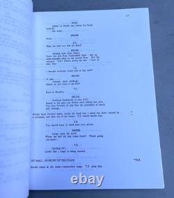 1995 Mallrats Kevin Smith Original Movie Shooting Script Unstable Molecules Rare