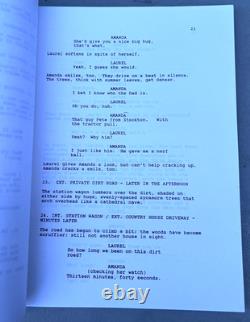 1995 Manny & Lo Lisa Krueger Movie Original Shooting Script Scarlett Johansson