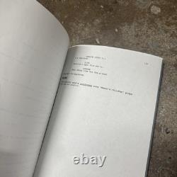 (1995) Underground Movie Screenplay Written by Bryan Burk Set Used Script Book