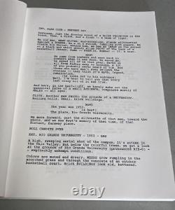 1996 Rare Bevo James DeMonaco & Gary Nadeau Movie Script Screenplay Baketball