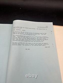 1996 Spawn Movie Script All Original Todd Mcfarlane