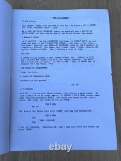 1996 The Pallbearer Movie Original Script Matt Reeves Jason Katims Schwimmer