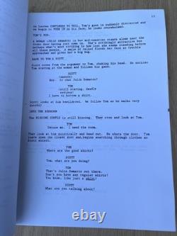 1996 The Pallbearer Movie Original Script Matt Reeves Jason Katims Schwimmer