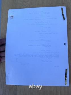 1996 The Pallbearer Movie Original Script Matt Reeves Jason Katims Schwimmer