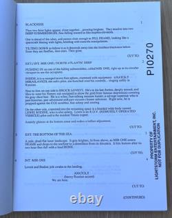 1996 Titanic by James Cameron Original Movie Script Screenplay Lightstorm Rare