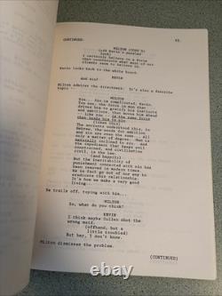 1997 DEVIL'S ADVOCATE Script Screenplay Movie Film Keanu Reeves Al Pacino