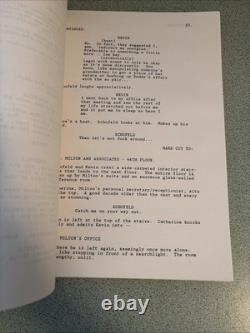 1997 DEVIL'S ADVOCATE Script Screenplay Movie Film Keanu Reeves Al Pacino