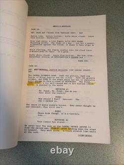 1997 DEVIL'S ADVOCATE Script Screenplay Movie Film Keanu Reeves Al Pacino