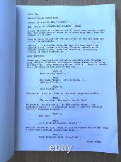 1997 Disturbing Behavior Scott Rosenberg Original 1998 Movie Script Horror