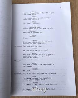 1997 Fargo The Series TV Show Original Pre-Movie Script Robert Palm Rob Paltrow