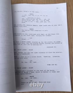 1997 Fargo The Series TV Show Original Pre-Movie Script Robert Palm Rob Paltrow