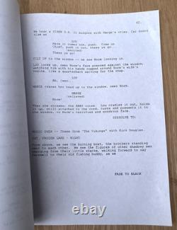 1997 Fargo The Series TV Show Original Pre-Movie Script Robert Palm Rob Paltrow