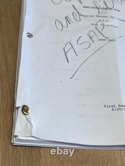 1998 American Pie Adam Herz Original Movie Script Lot East Great Falls High