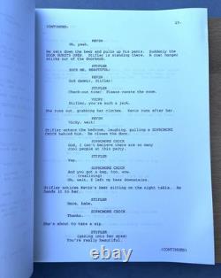 1998 American Pie Adam Herz Original Movie Script Lot East Great Falls High