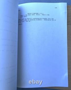 1998 American Pie Adam Herz Original Movie Script Lot East Great Falls High