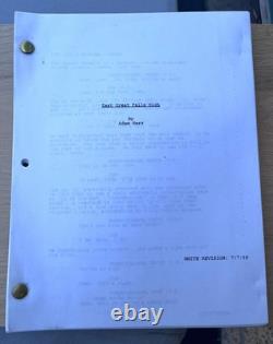 1998 American Pie Adam Herz Original Movie Script Lot East Great Falls High
