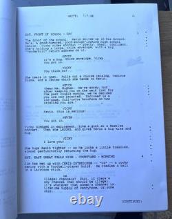 1998 American Pie Adam Herz Original Movie Script Lot East Great Falls High