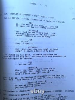 1998 American Pie Adam Herz Original Movie Script Lot East Great Falls High