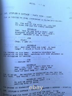 1998 American Pie Adam Herz Original Movie Script Lot East Great Falls High
